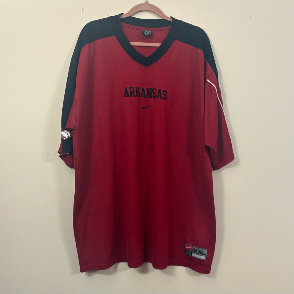 Arkansas Razorbacks Nike Jersey Shirt Men’s XXL Warm Up
